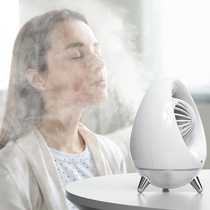 Ventilador de refrigeración con lámpara de noche y humidificador - | Aresky