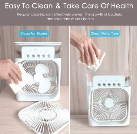 Ventilador humidificador de nebulización blanco - | Aresky
