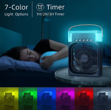 Ventilador humidificador de nebulización blanco - | Aresky