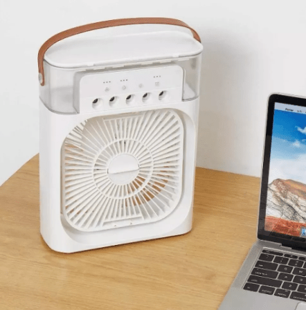Ventilador humidificador de nebulización blanco - | Aresky